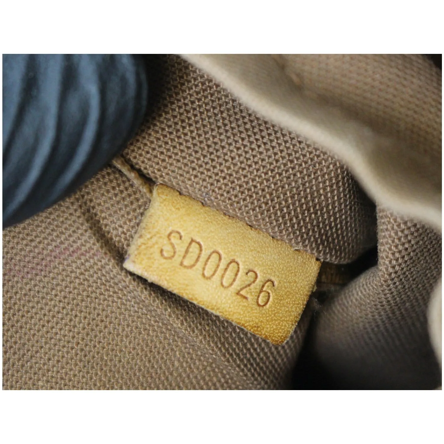 LOUIS VUITTON Popincourt Haut Monogram Canvas Shoulder Bag Brown