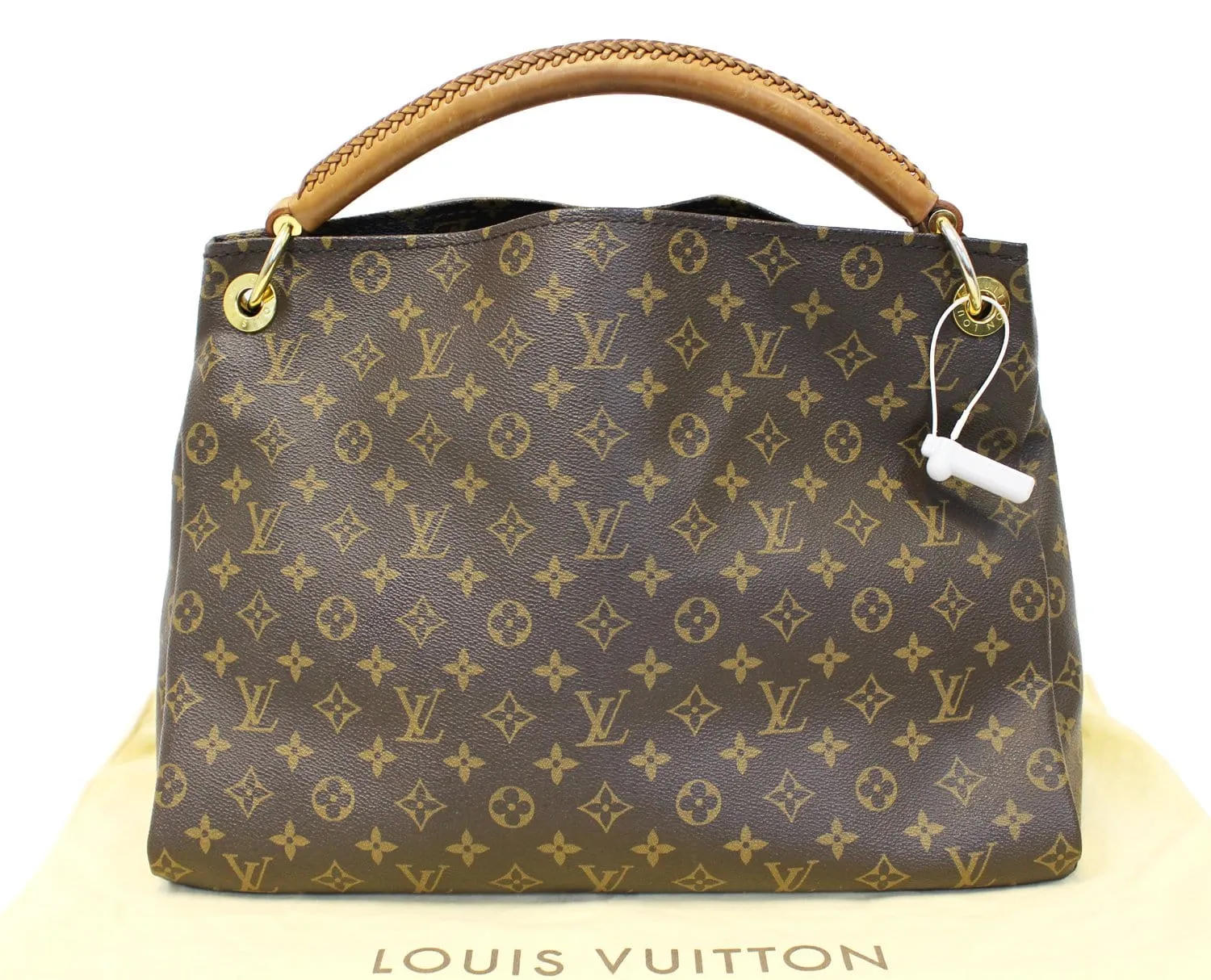 LOUIS VUITTON Pre Loved  Artsy MM Monogram Canvas Tote Handbag