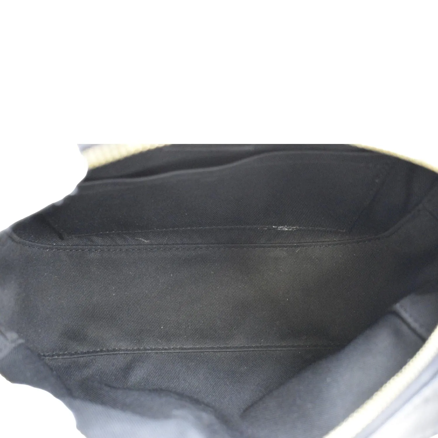 LOUIS VUITTON Saintonge Monogram Canvas Shoulder Bag Noir Black