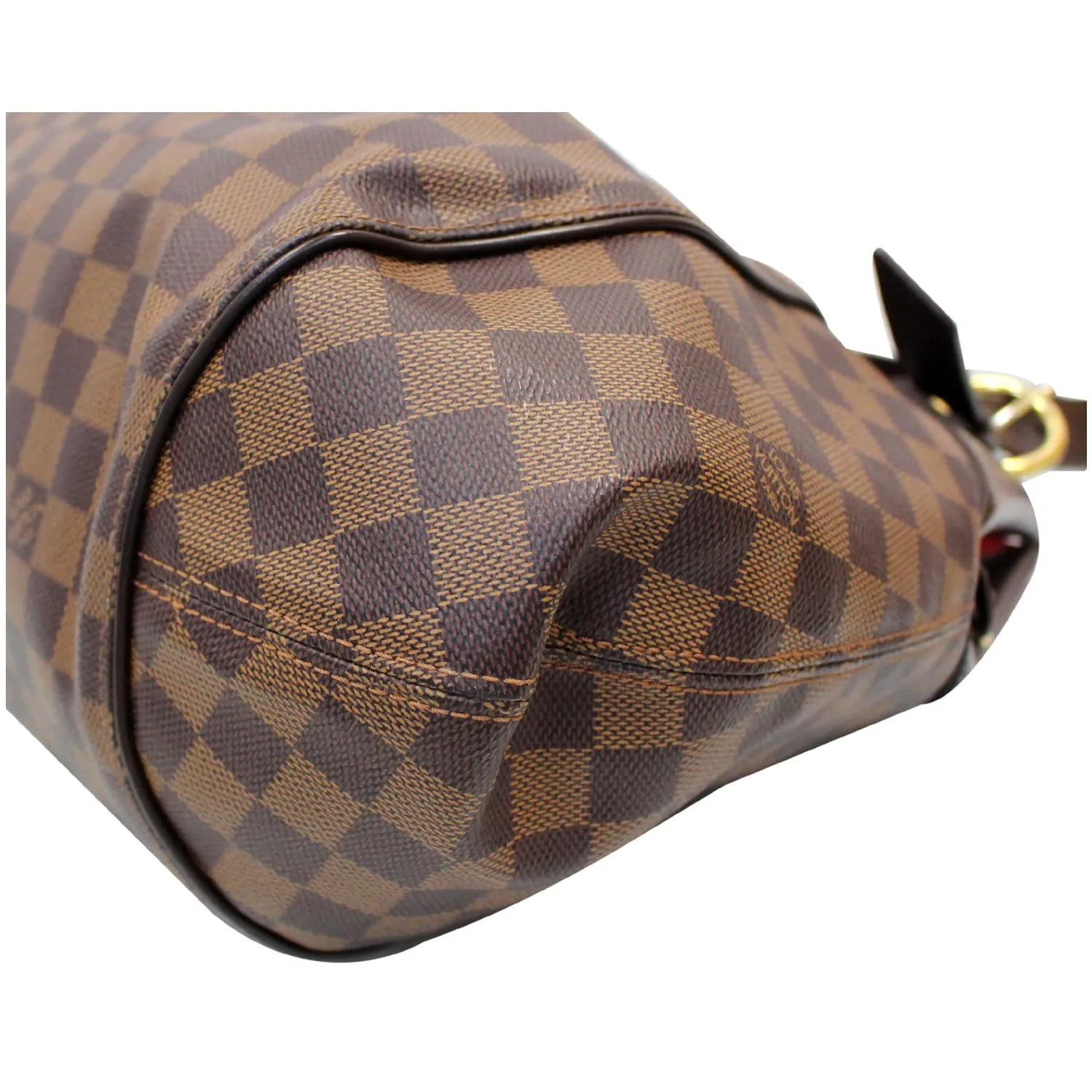 LOUIS VUITTON Sistina GM Damier Ebene Shoulder Handbag Brown - 15% OFF