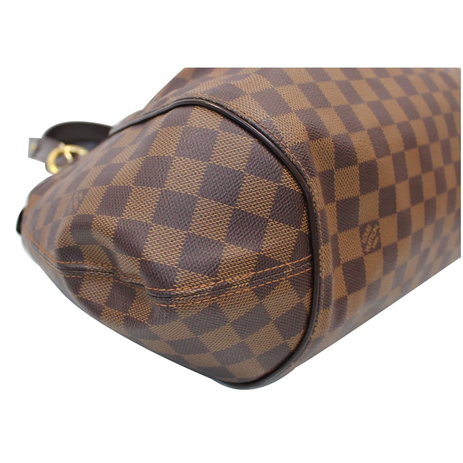 LOUIS VUITTON Sistina GM Damier Ebene Shoulder Handbag Brown - 15% OFF