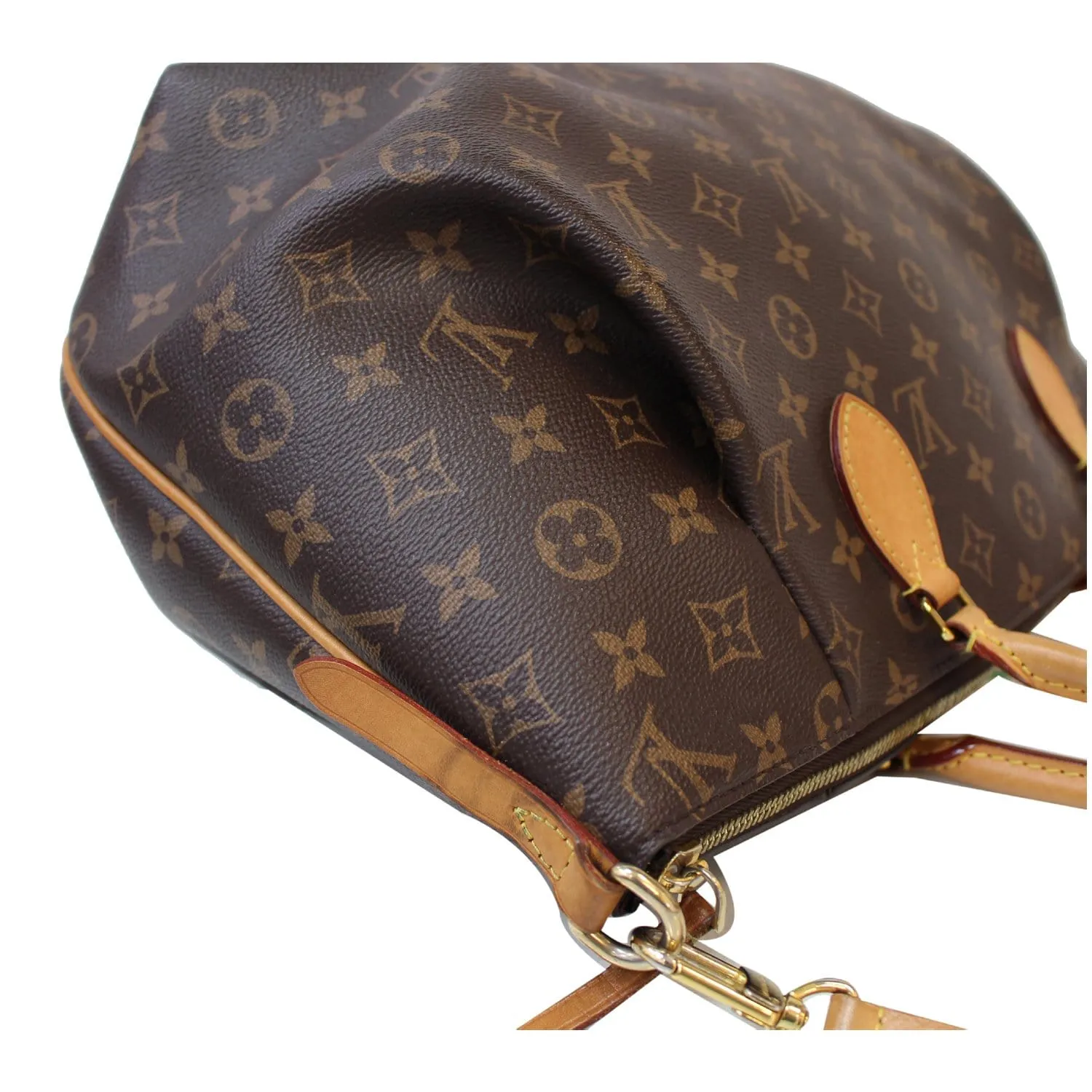 LOUIS VUITTON Turenne GM Monogram Canvas 2 Way Shoulder Bag Brown