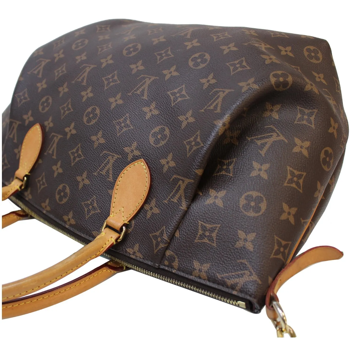 LOUIS VUITTON Turenne GM Monogram Canvas 2 Way Shoulder Bag Brown