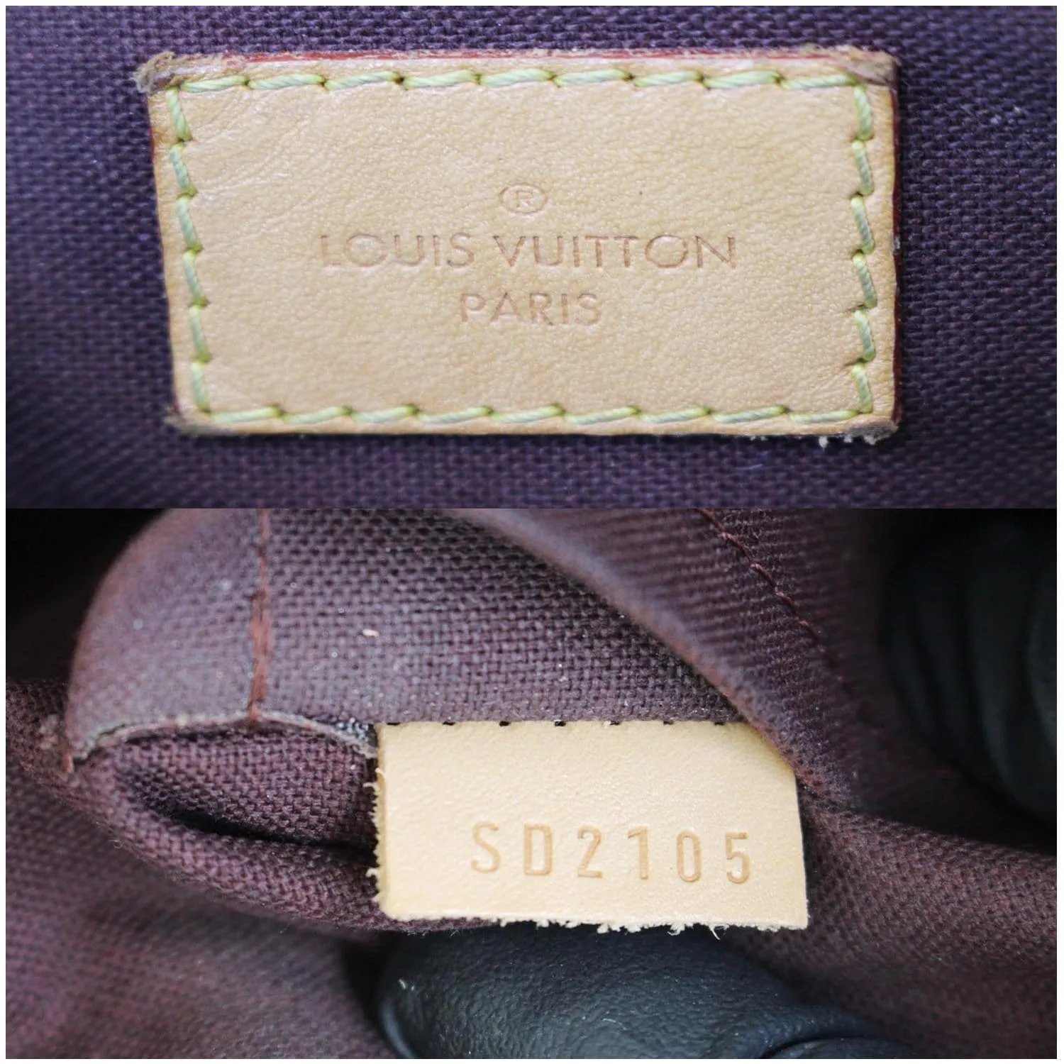 LOUIS VUITTON Turenne GM Monogram Canvas 2 Way Shoulder Bag Brown