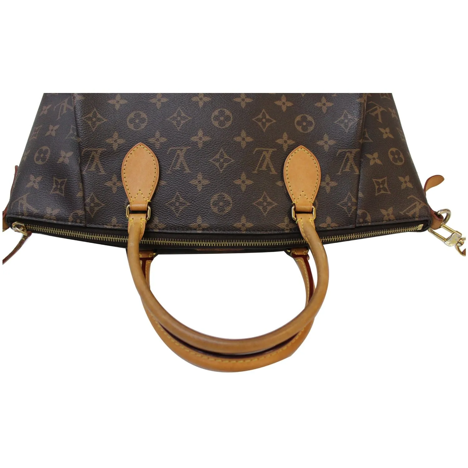 LOUIS VUITTON Turenne GM Monogram Canvas 2 Way Shoulder Bag Brown
