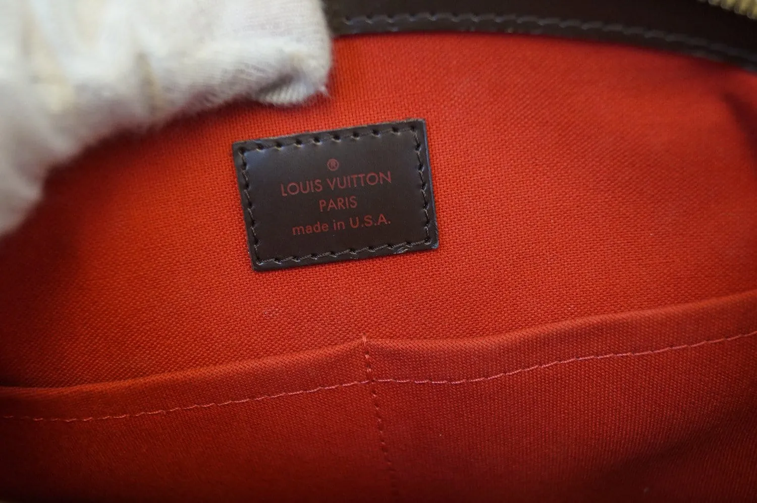 LOUIS VUITTON Verona MM Damier Ebene Shoulder Handbag