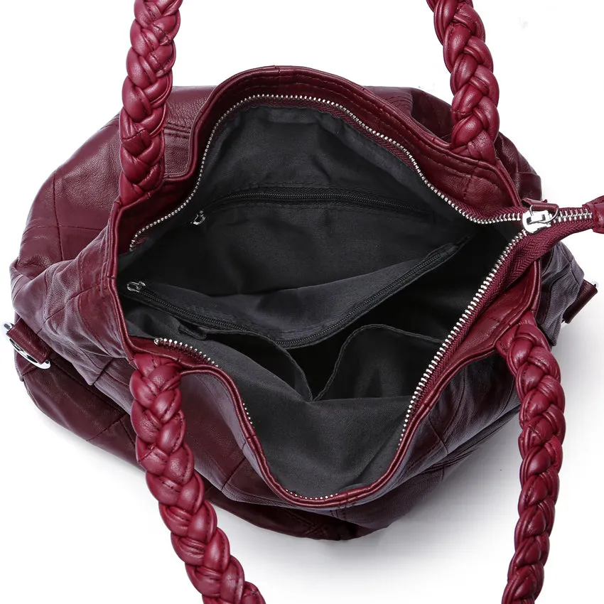 <bold>Bucket / Tote Bag <br>Genuine-Leather