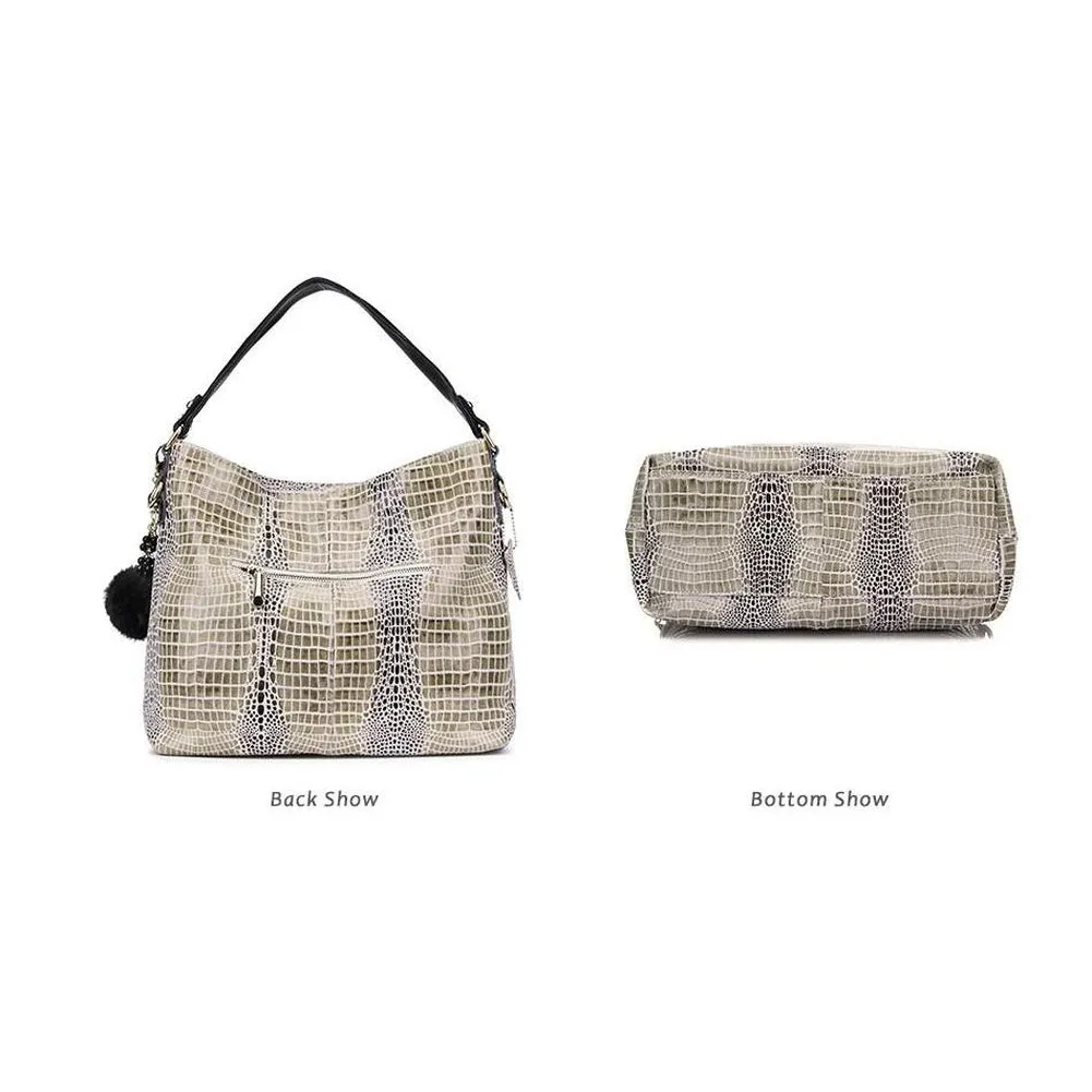 <bold>Bucket / Tote Bag <br>Genuine-Leather