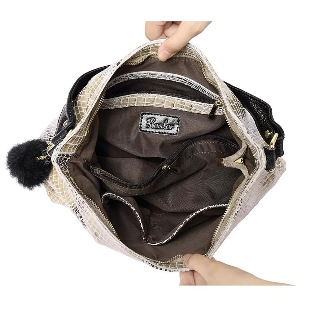 <bold>Bucket / Tote Bag <br>Genuine-Leather