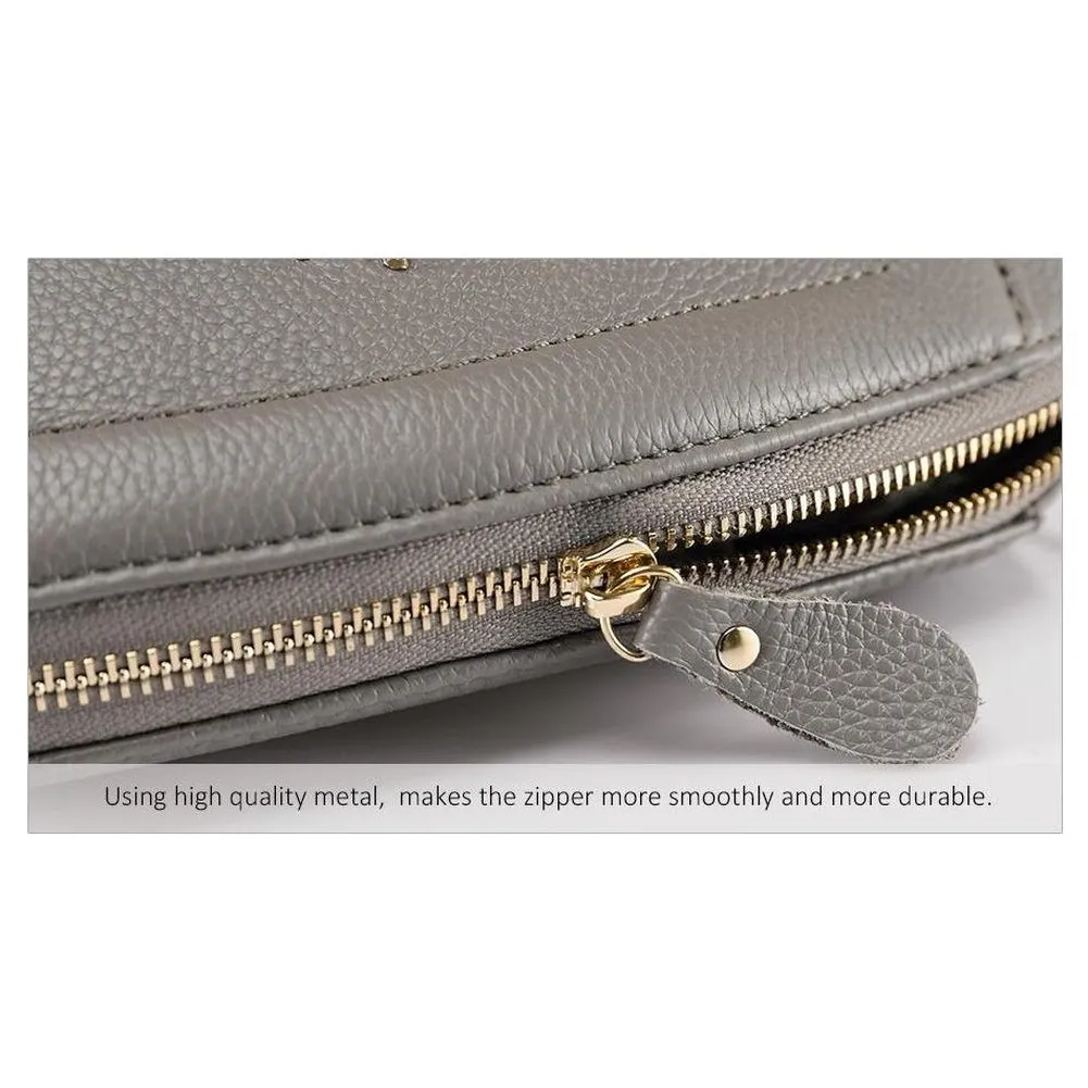 <bold>Crossbody / Shoulder Bag <br>Genuine-Leather