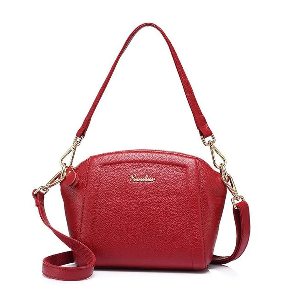 <bold>Crossbody / Shoulder Bag <br>Genuine-Leather
