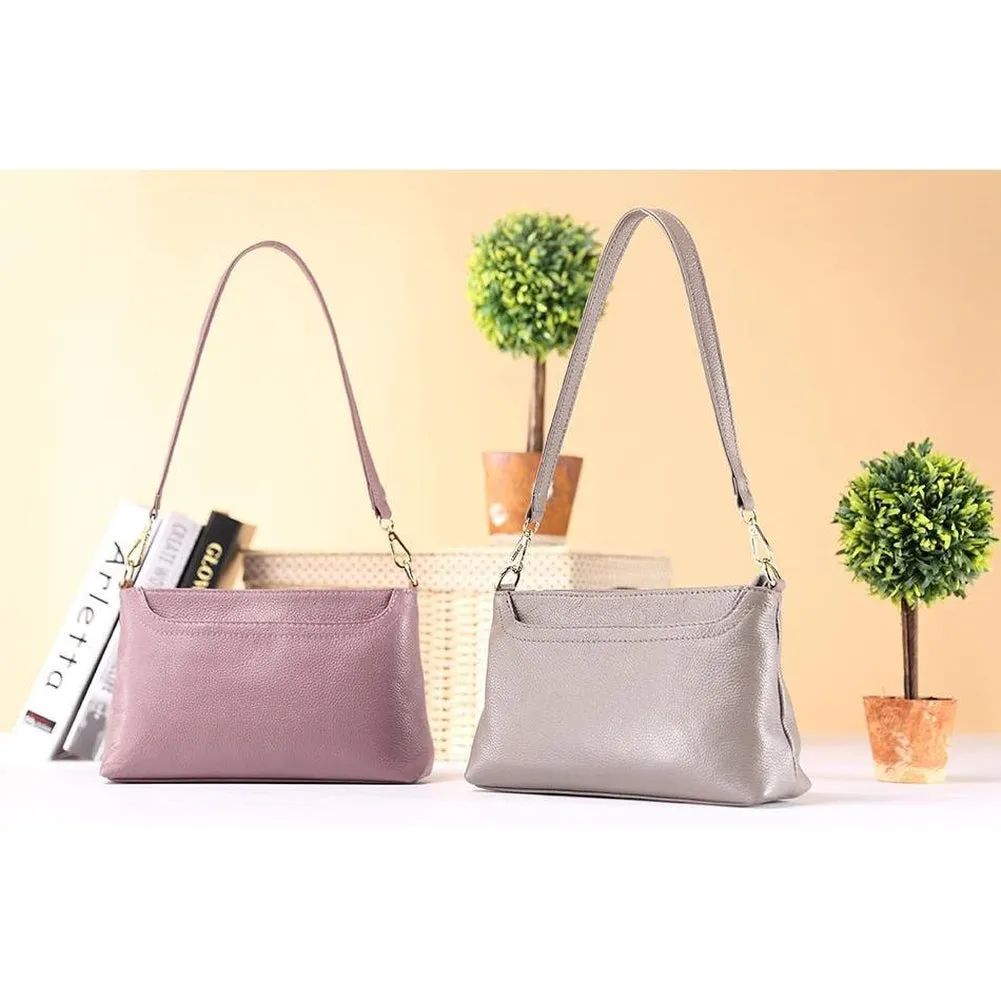 <bold>Crossbody / Shoulder Bag <br>Genuine-Leather