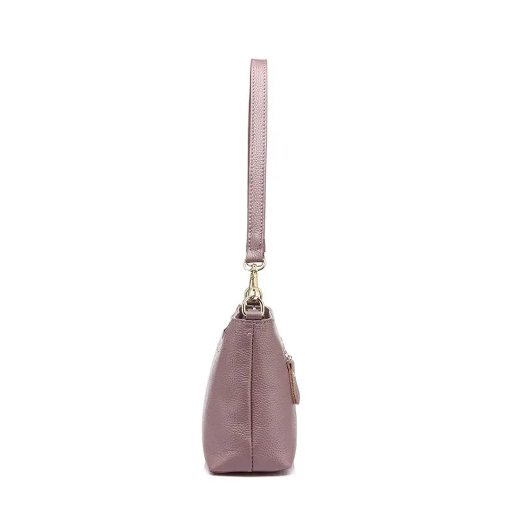<bold>Crossbody / Shoulder Bag <br>Genuine-Leather