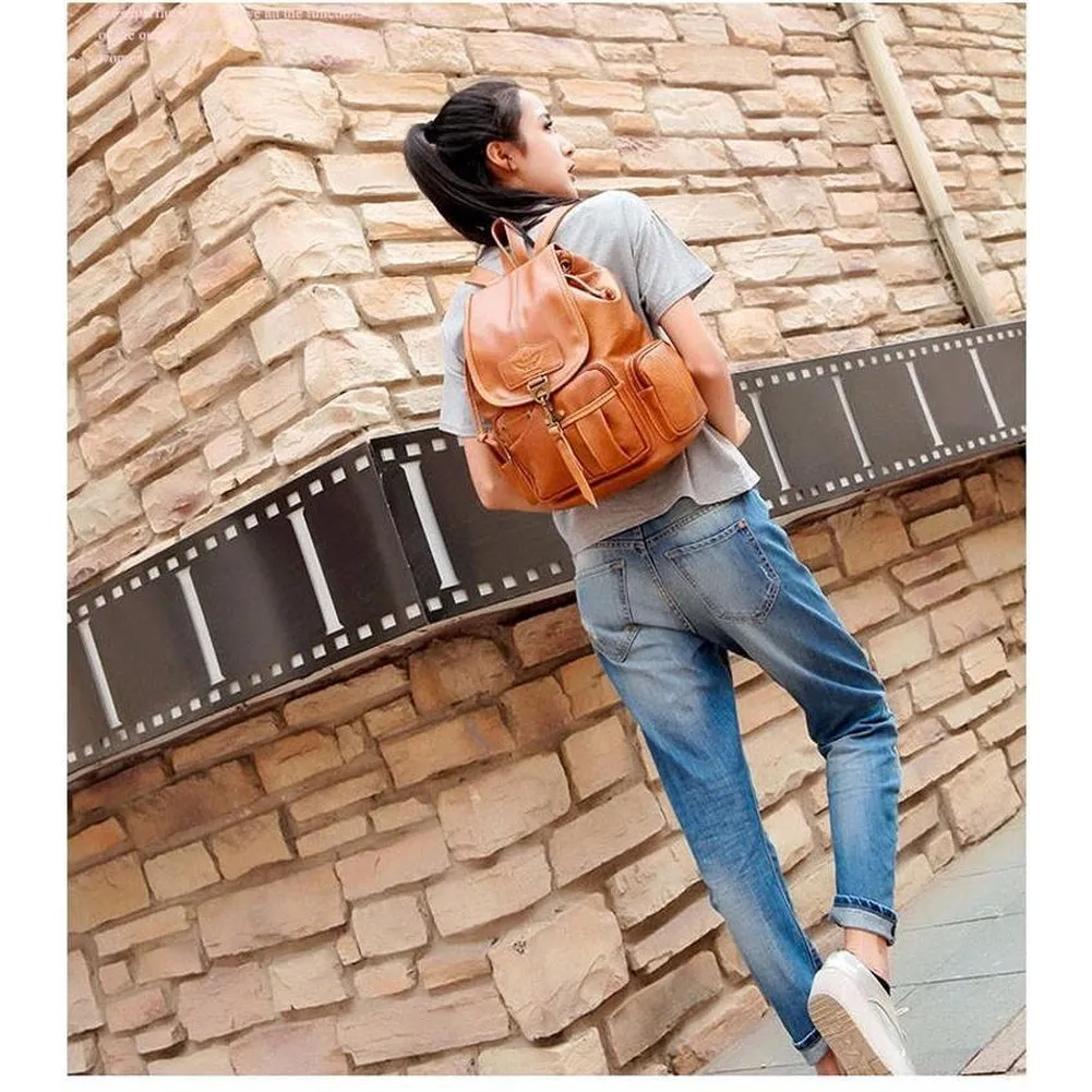 <bold>Fashion Backpack  <br>Vegan-Leather