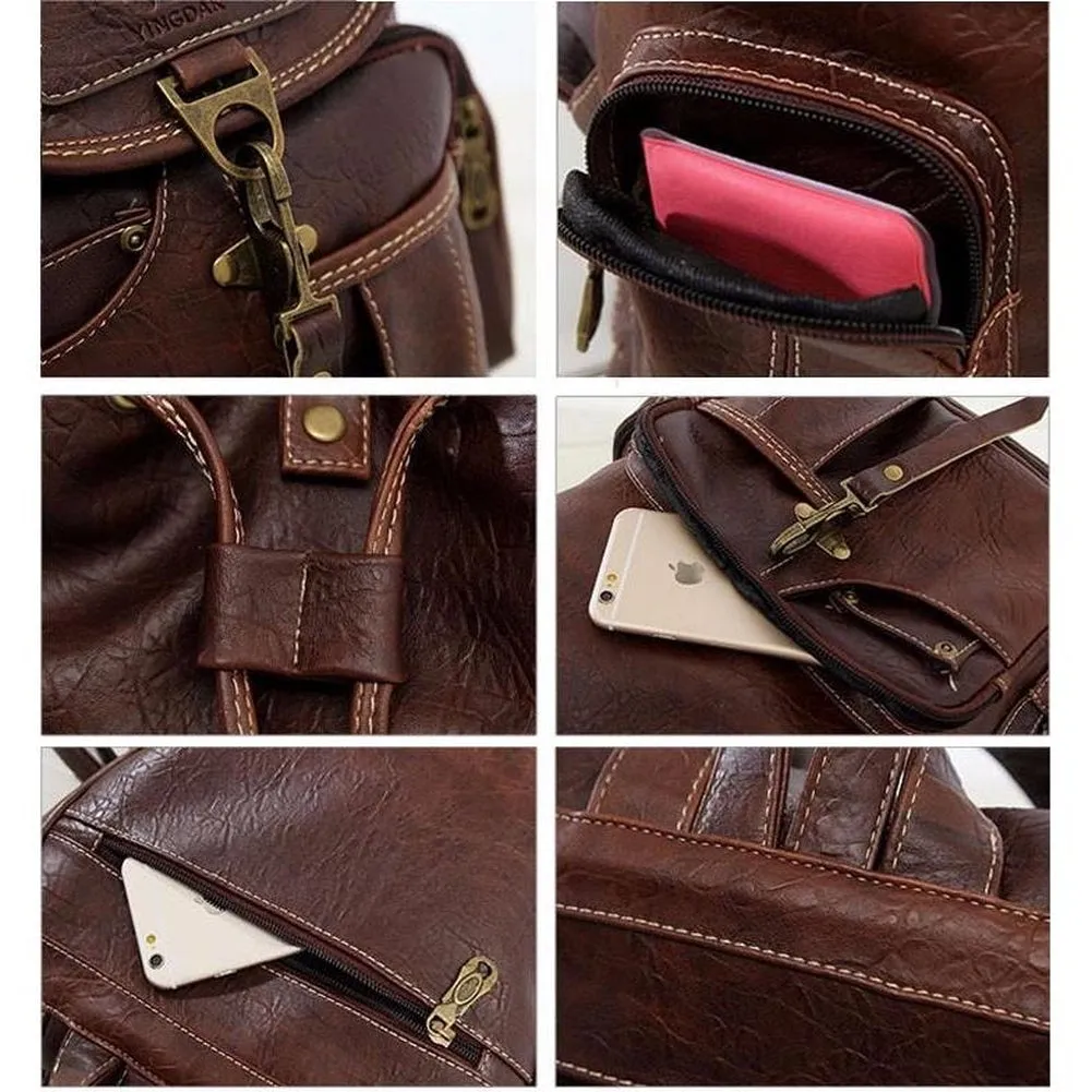 <bold>Fashion Backpack  <br>Vegan-Leather
