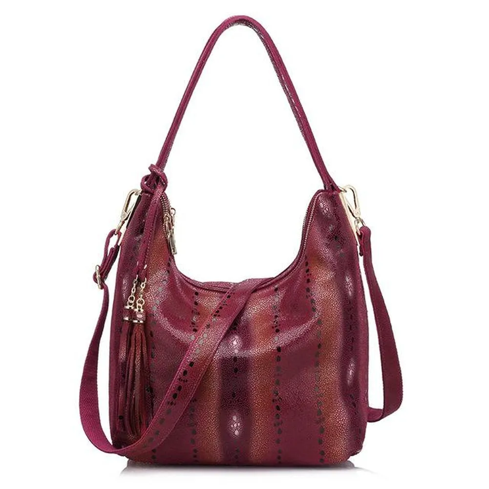 <bold>Hobo  / Tote Bag <br>Genuine-Leather
