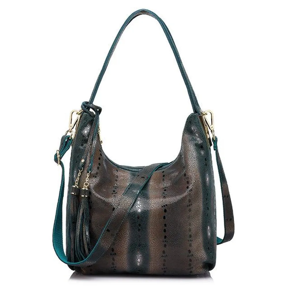 <bold>Hobo  / Tote Bag <br>Genuine-Leather