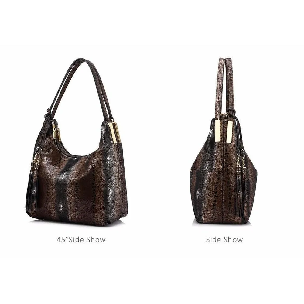 <bold>Hobo  / Tote Bag <br>Genuine-Leather