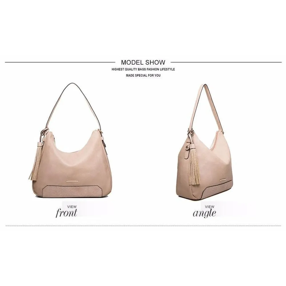 <bold>Hobo  / Tote  Bag  <br>Vegan-Leather
