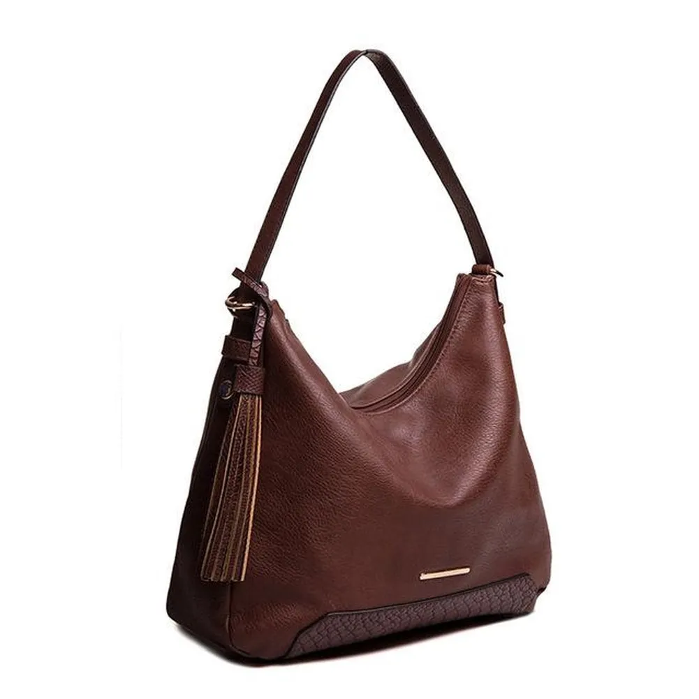 <bold>Hobo  / Tote  Bag  <br>Vegan-Leather