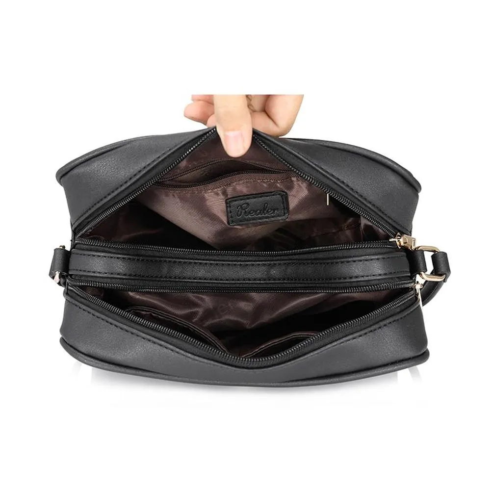 <bold>Messenger / Crossbody Bag <br>Vegan-Leather