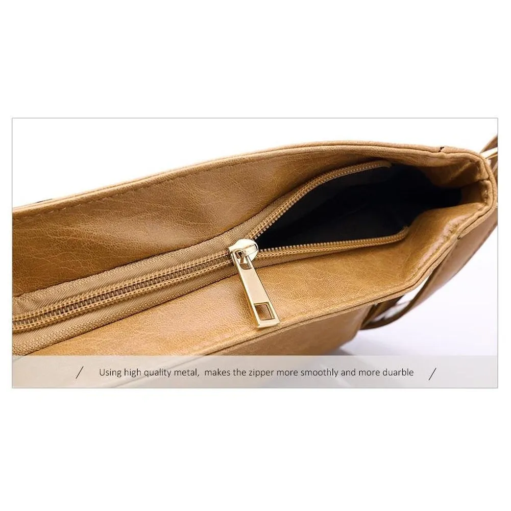 <bold>Messenger / Crossbody Bag  <br>Vegan-Leather