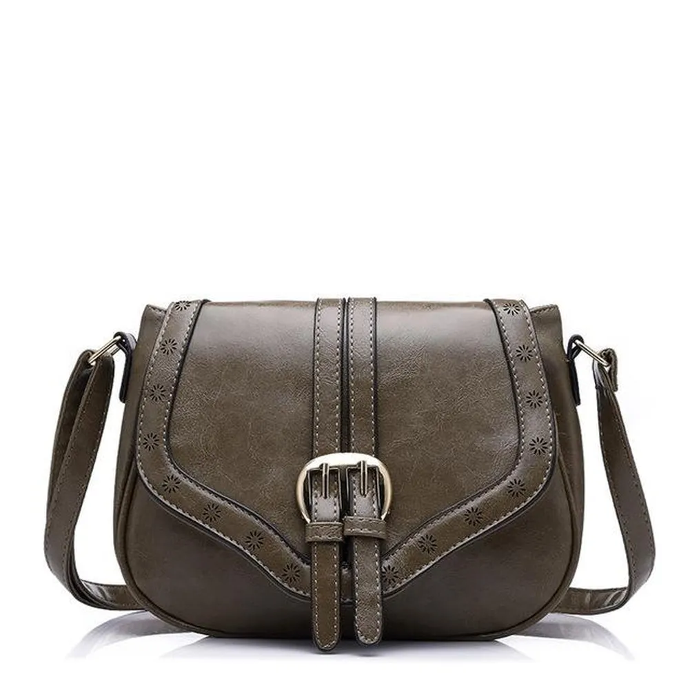 <bold>Messenger / Crossbody Bag  <br>Vegan-Leather