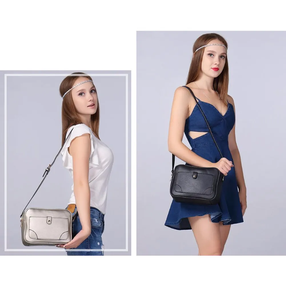 <bold>Messenger / Crossbody Bag <br>Vegan-Leather