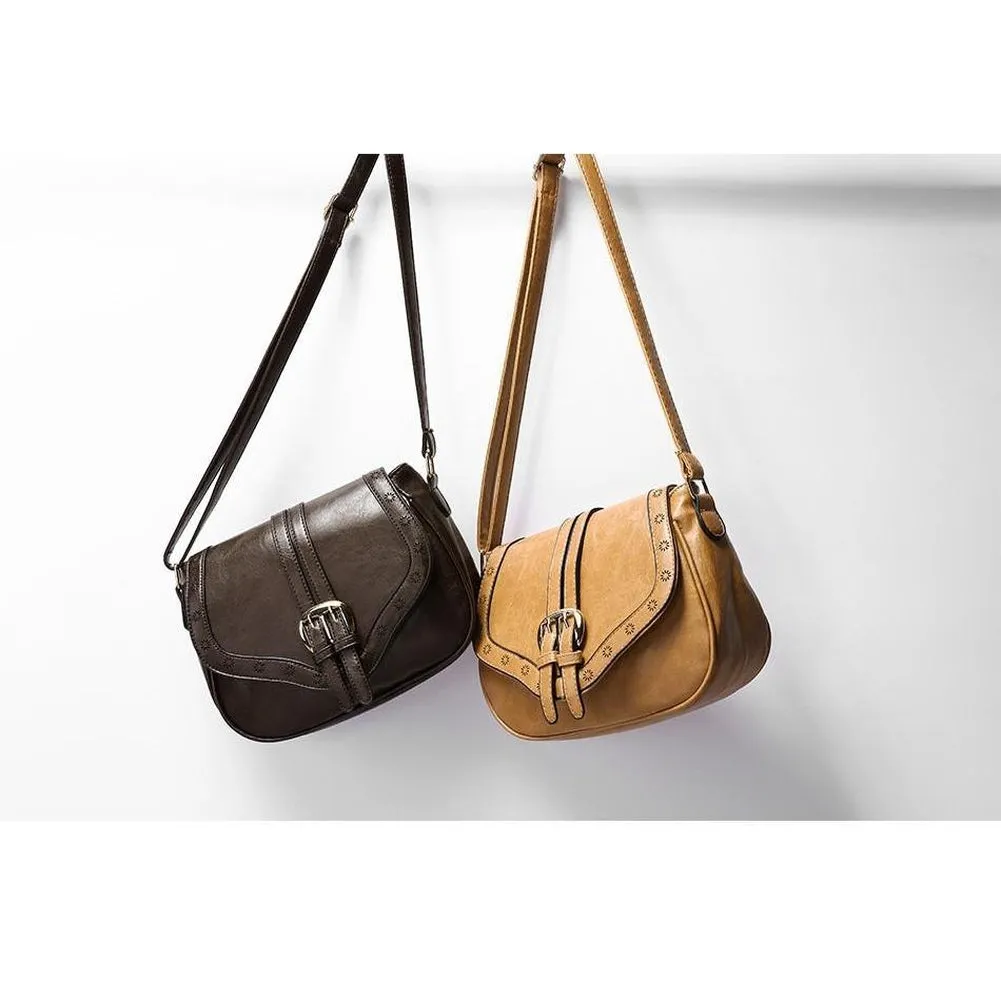 <bold>Messenger / Crossbody Bag  <br>Vegan-Leather