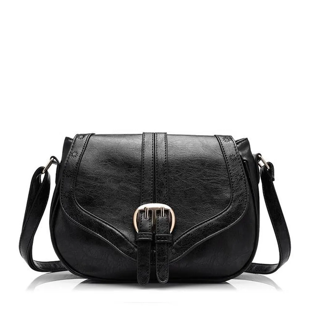 <bold>Messenger / Crossbody Bag  <br>Vegan-Leather