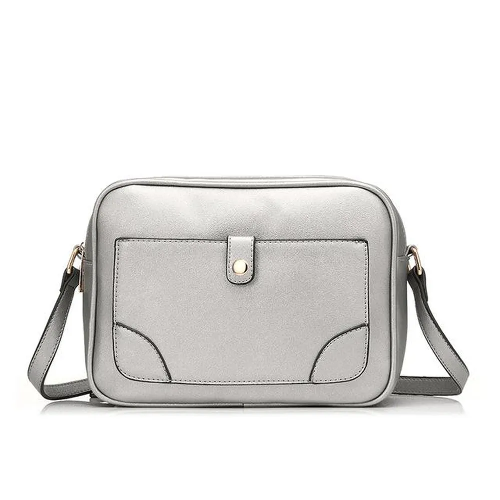 <bold>Messenger / Crossbody Bag <br>Vegan-Leather