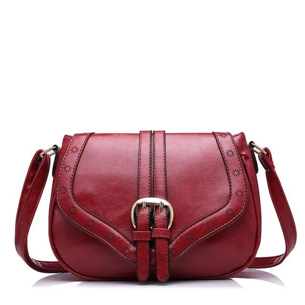 <bold>Messenger / Crossbody Bag  <br>Vegan-Leather