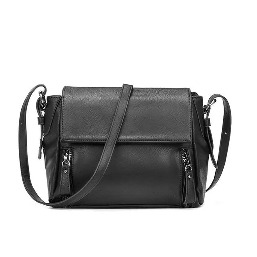 <bold>Messenger  / Shoulder Bag  <br>Vegan-Leather