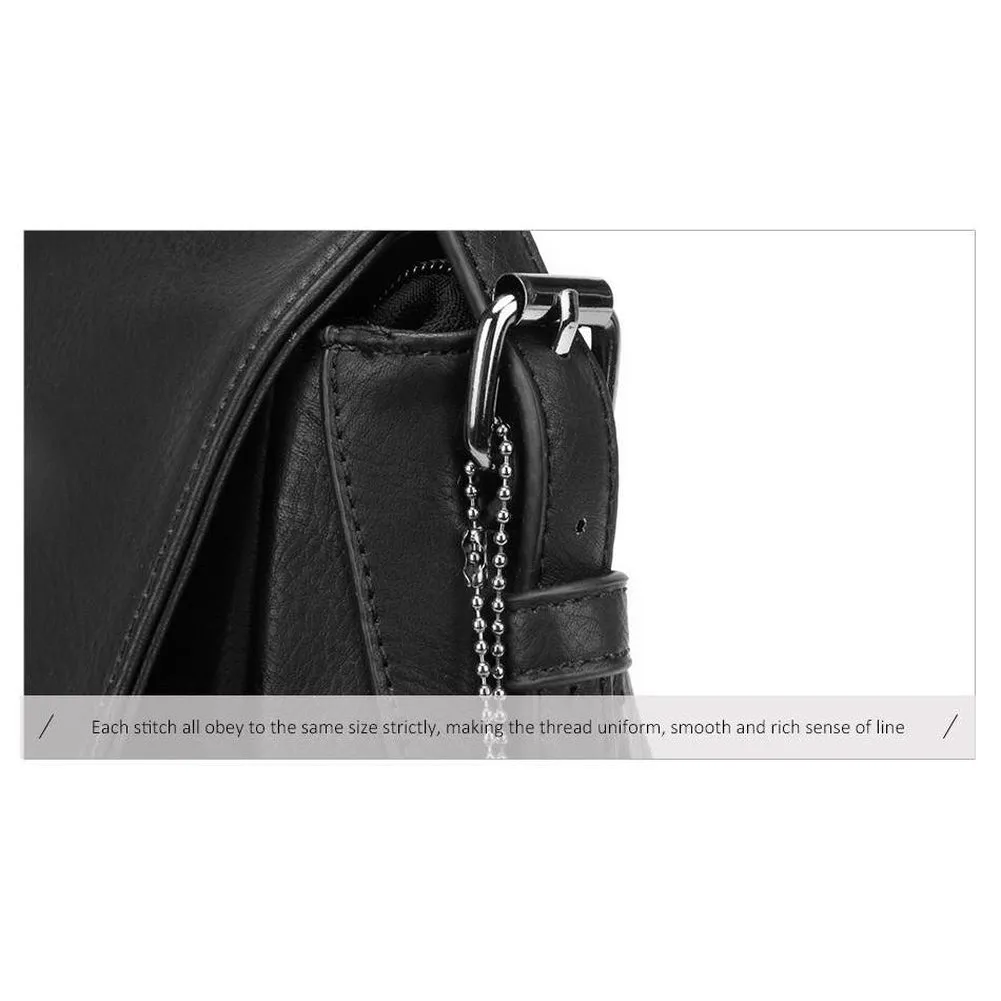 <bold>Messenger  / Shoulder Bag  <br>Vegan-Leather