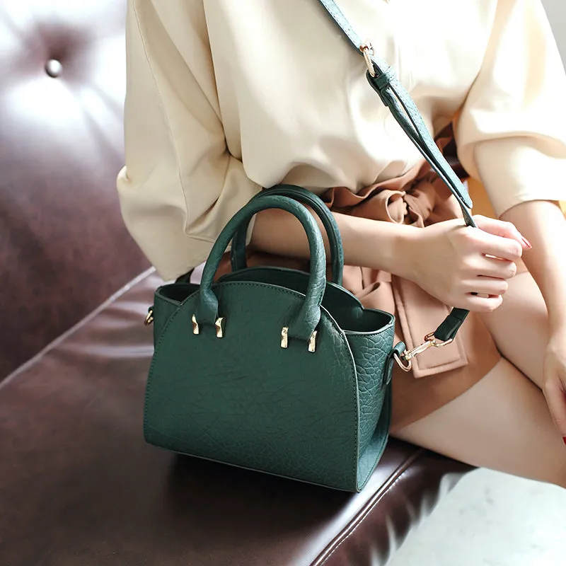 <bold>Top-Handle / Crossbody Bag  <br>Vegan-Leather