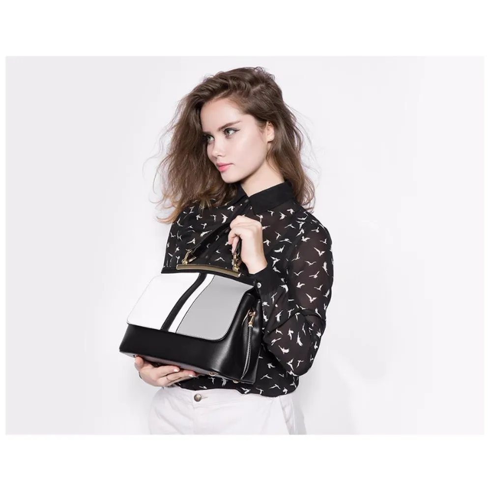 <bold>Top-Handle / Crossbody Bag <br>Vegan-Leather