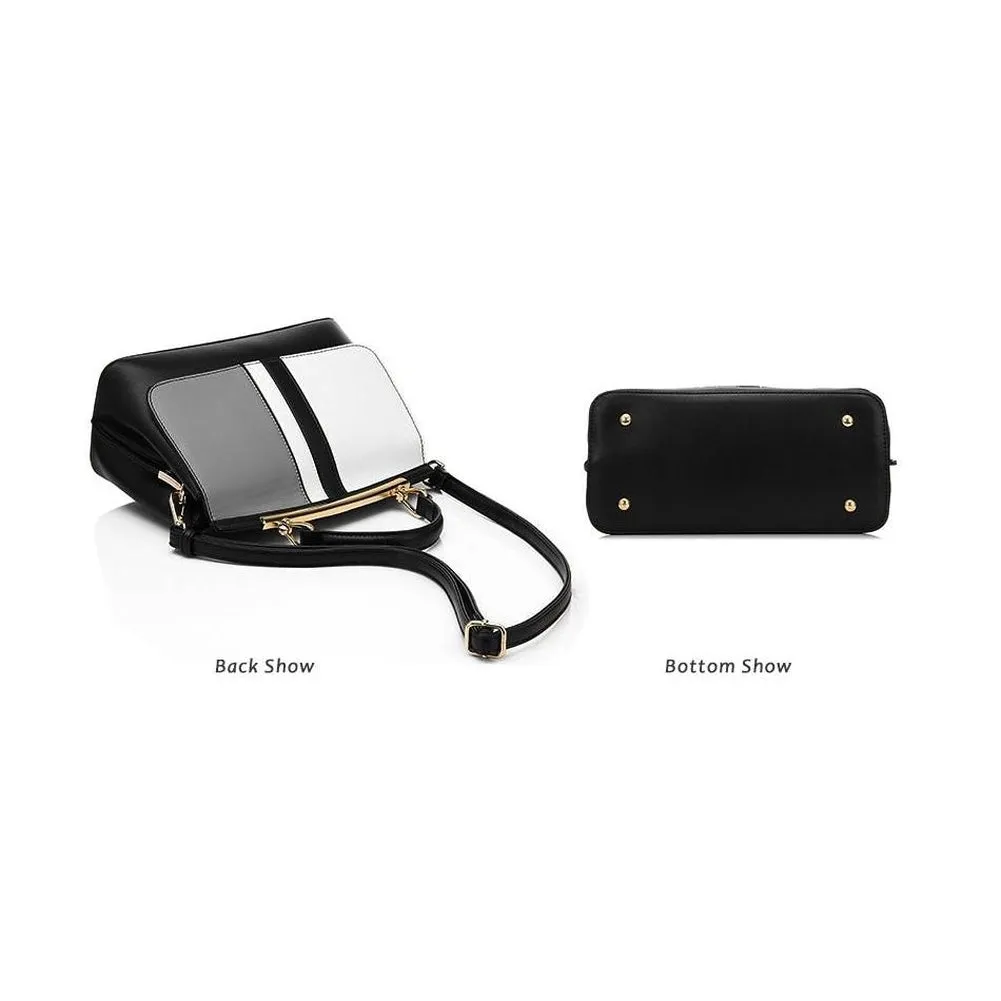 <bold>Top-Handle / Crossbody Bag <br>Vegan-Leather