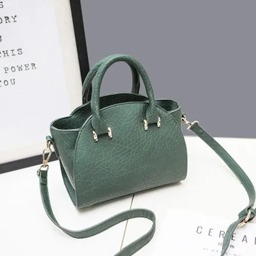<bold>Top-Handle / Crossbody Bag  <br>Vegan-Leather