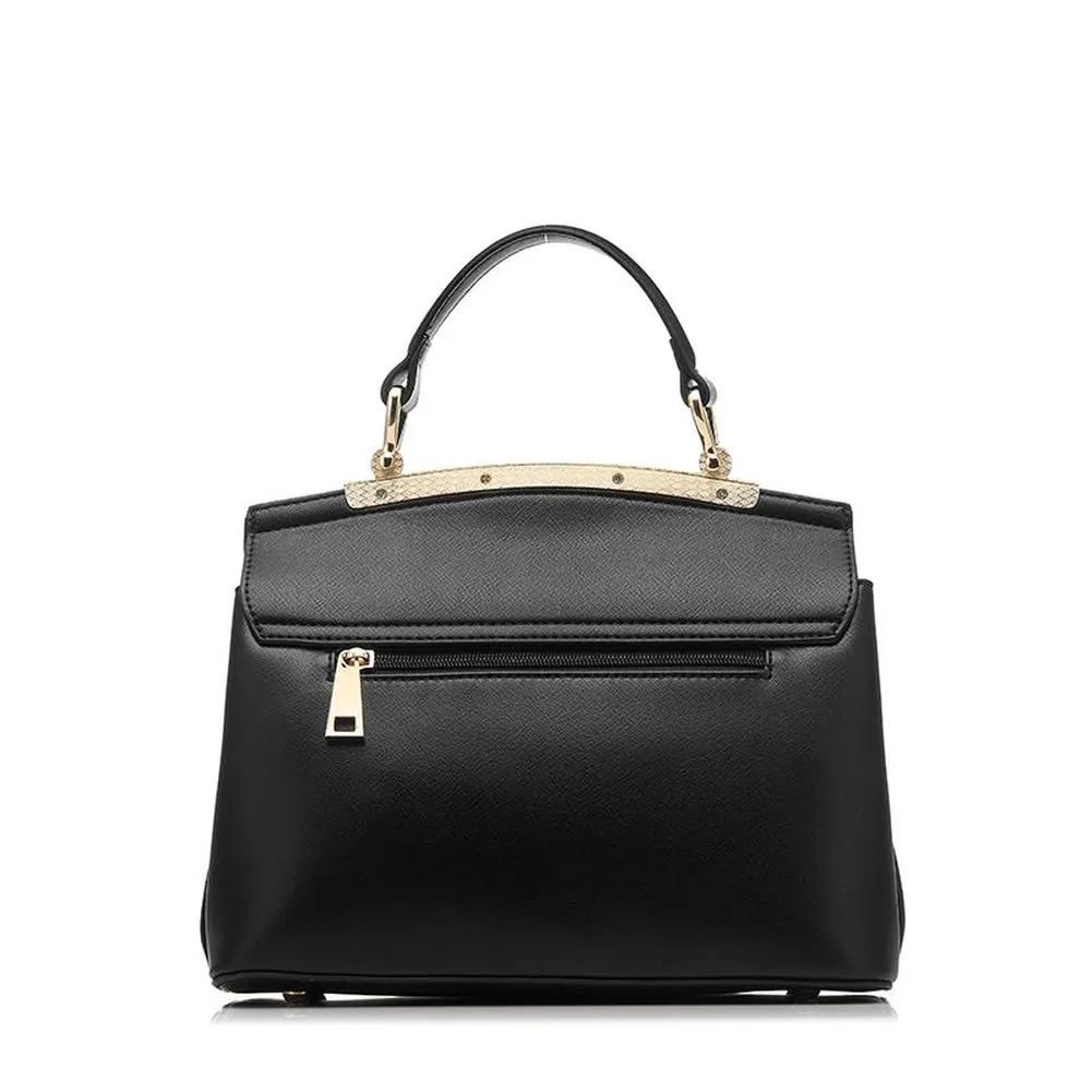 <bold>Top-Handle / Crossbody Bag <br>Vegan-Leather
