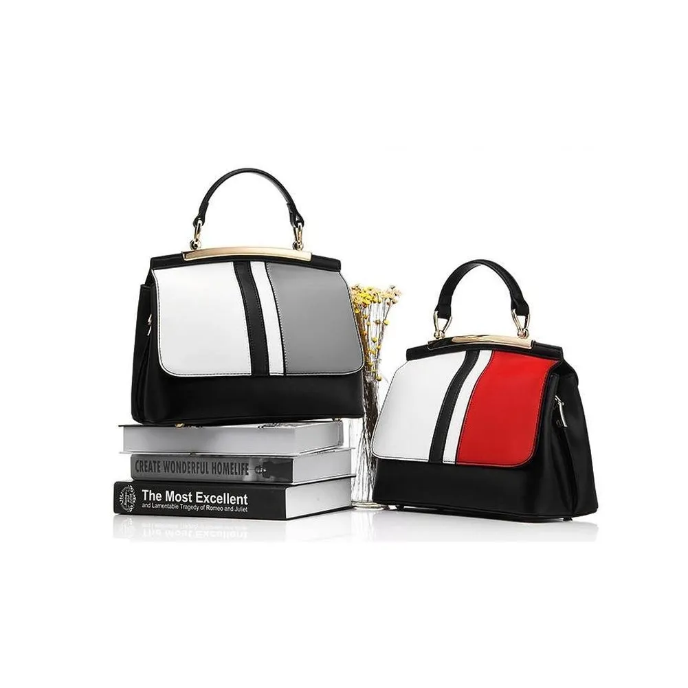 <bold>Top-Handle / Crossbody Bag <br>Vegan-Leather