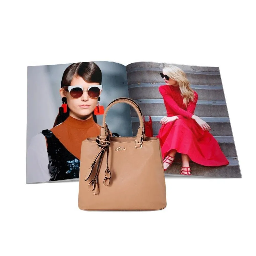 <bold>Top-Handle  / Shoulder Bag  <br>Vegan-Leather