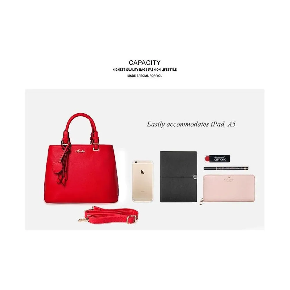 <bold>Top-Handle  / Shoulder Bag  <br>Vegan-Leather