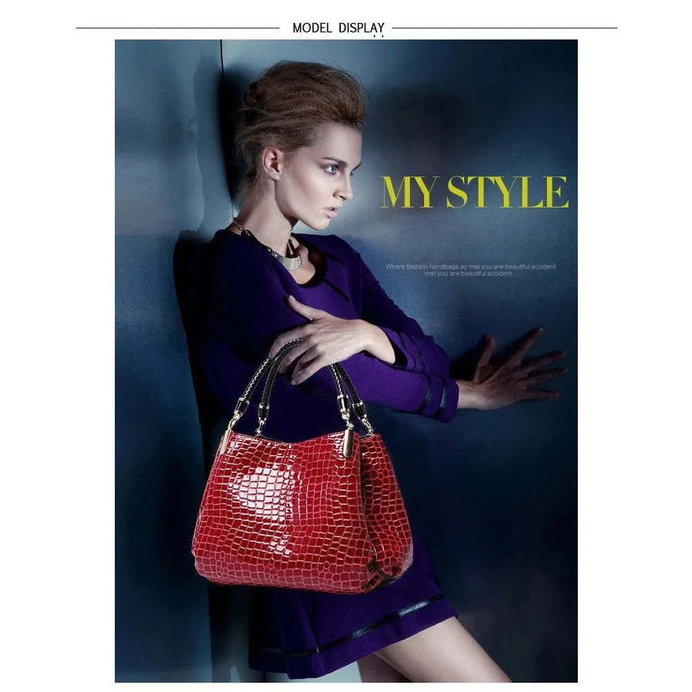 <bold>Top-Handle  / Tote Bag  <br>Vegan-Leather