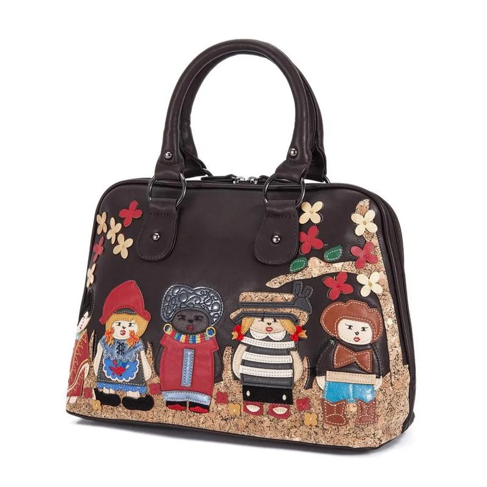 <bold>Top-Handle / Tote Bag  <br>Vegan-Leather