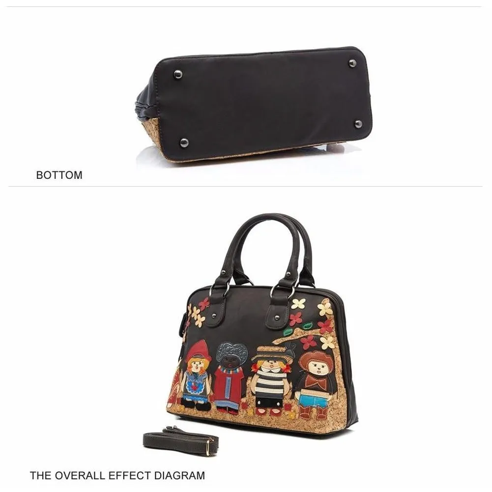 <bold>Top-Handle / Tote Bag  <br>Vegan-Leather