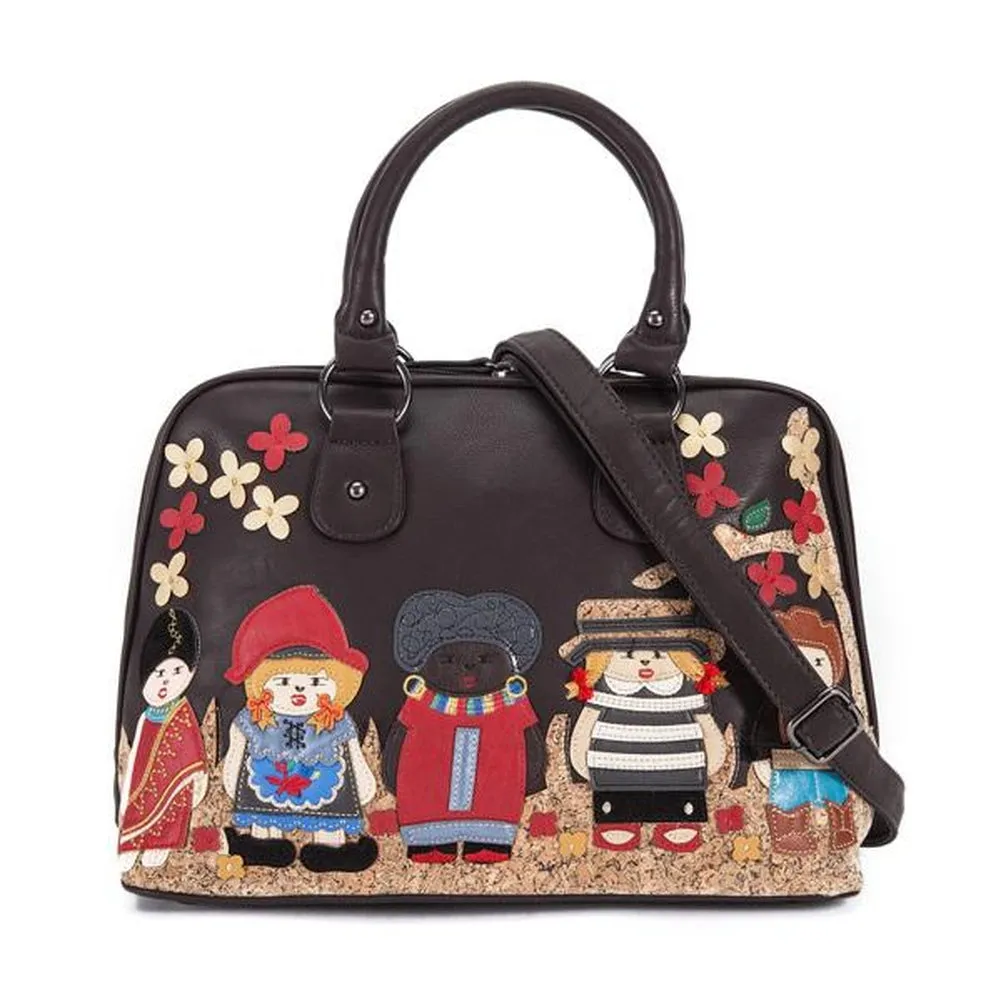 <bold>Top-Handle / Tote Bag  <br>Vegan-Leather