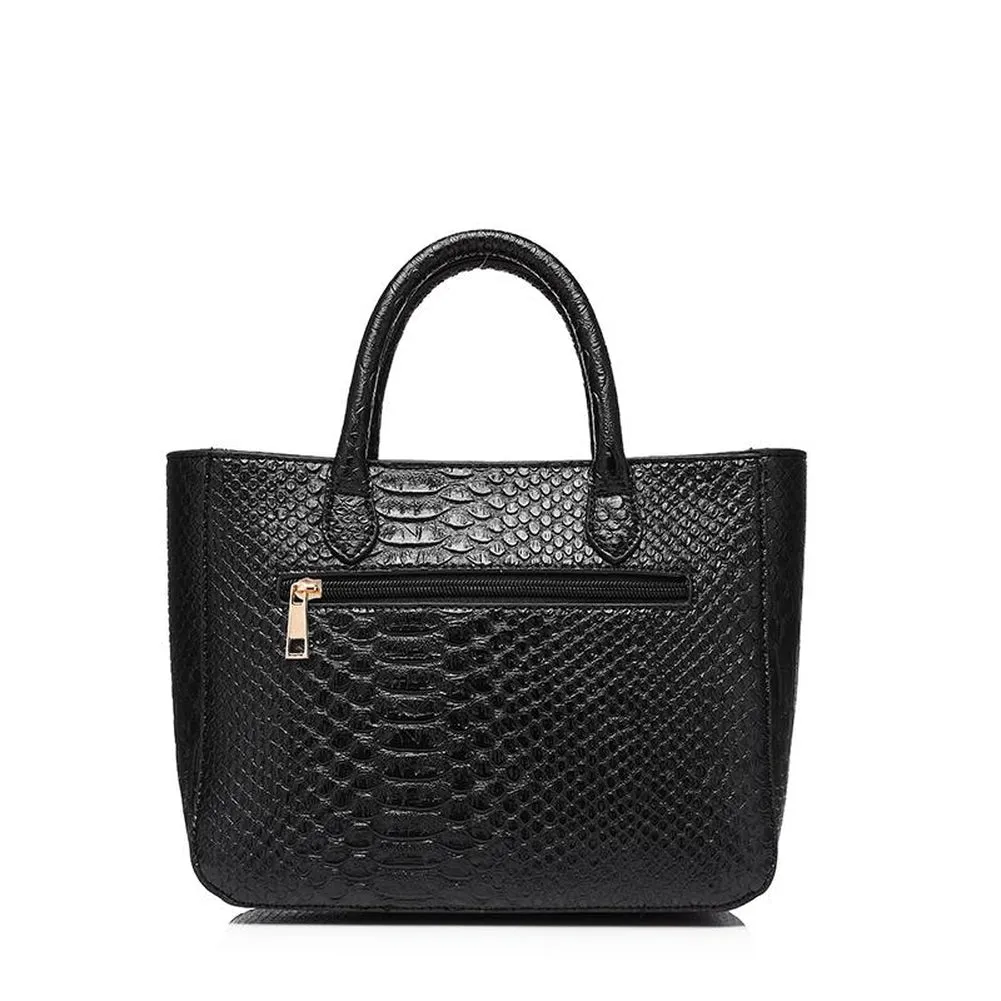 <bold>Tote & Crossbody Bag Set <br>Vegan-Leather