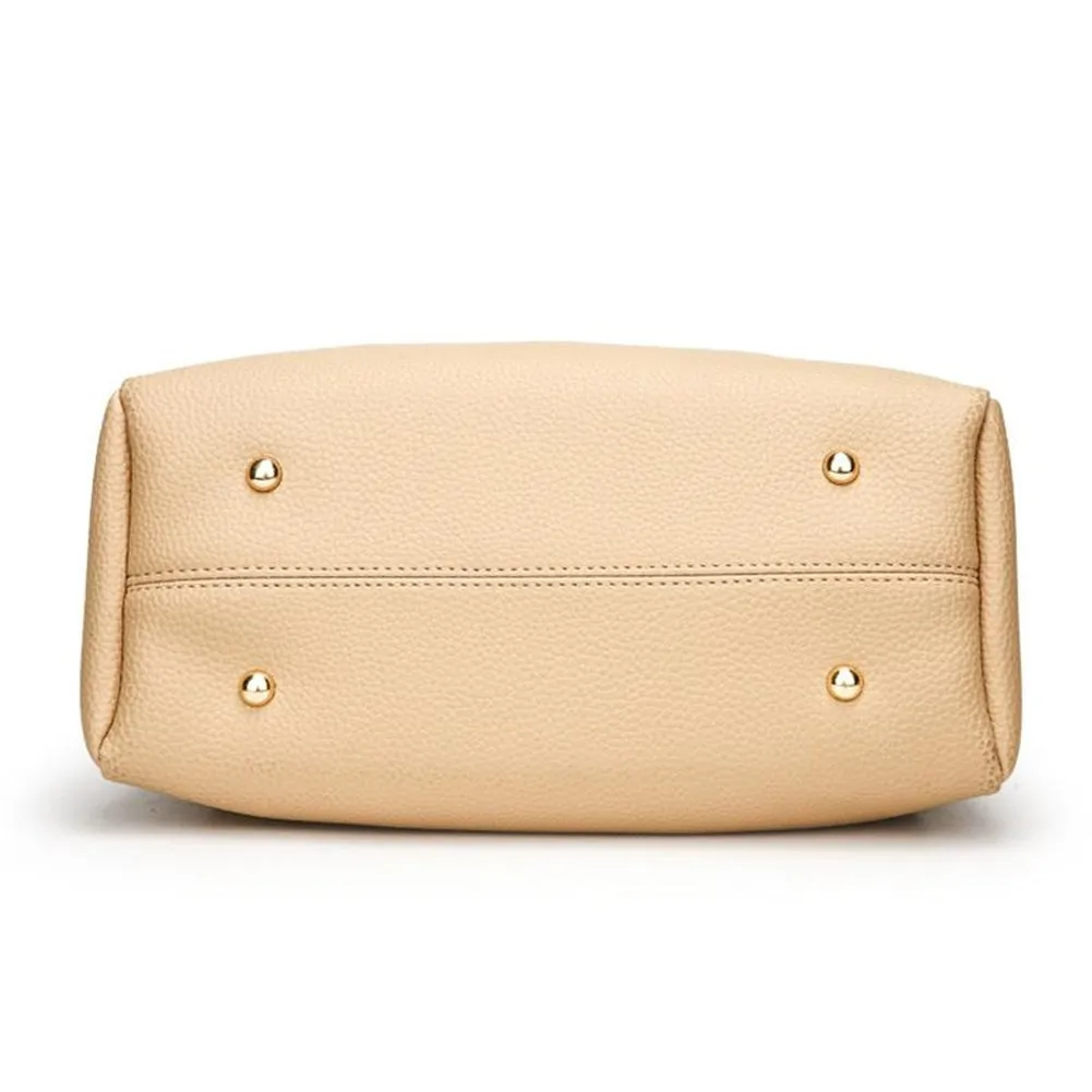<bold>Tote & Crossbody Bag Set <br>Vegan-Leather