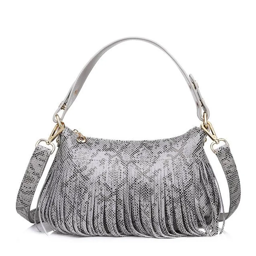 <bold>Tote / Crossbody Bag  <br>Genuine-Leather