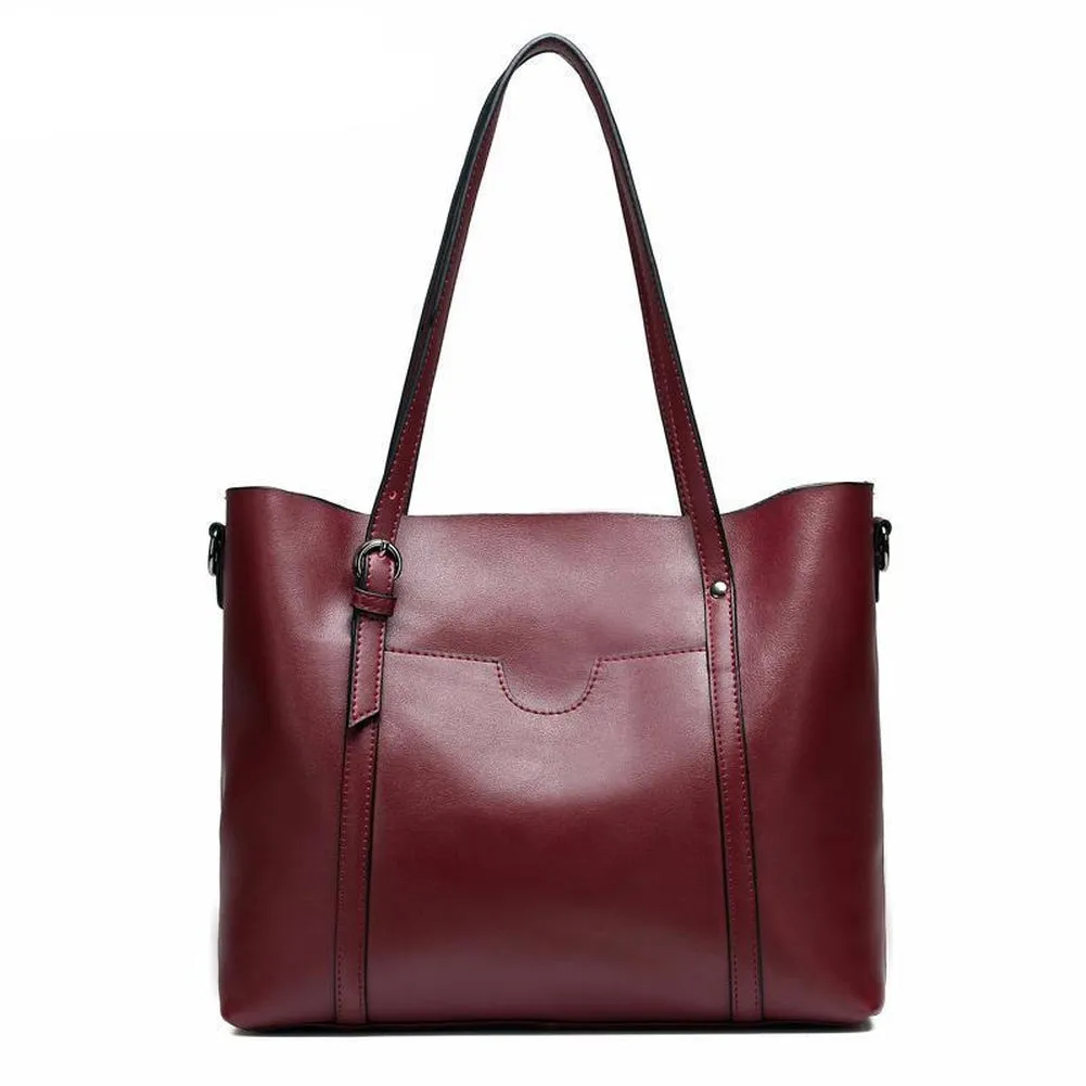 <bold>Tote / Crossbody Bag  <br>Genuine-Leather